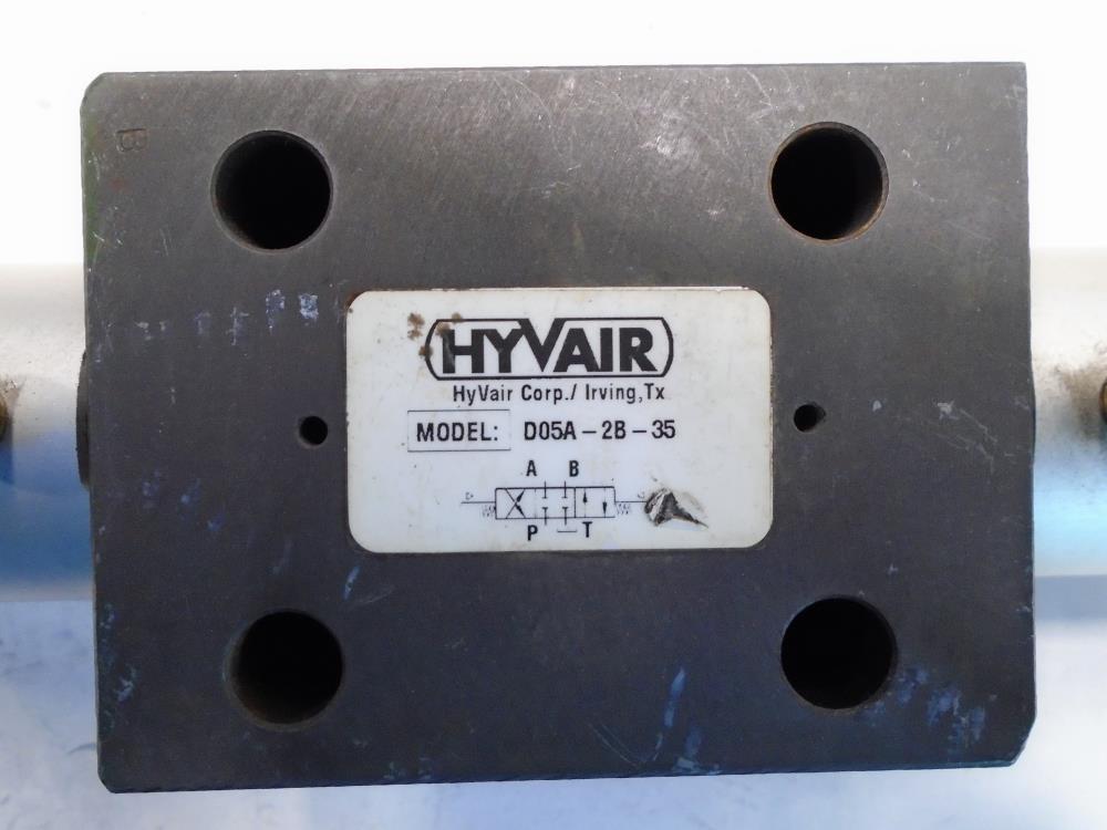 Hyvair Pilot Operated Valve D05A-2B-35